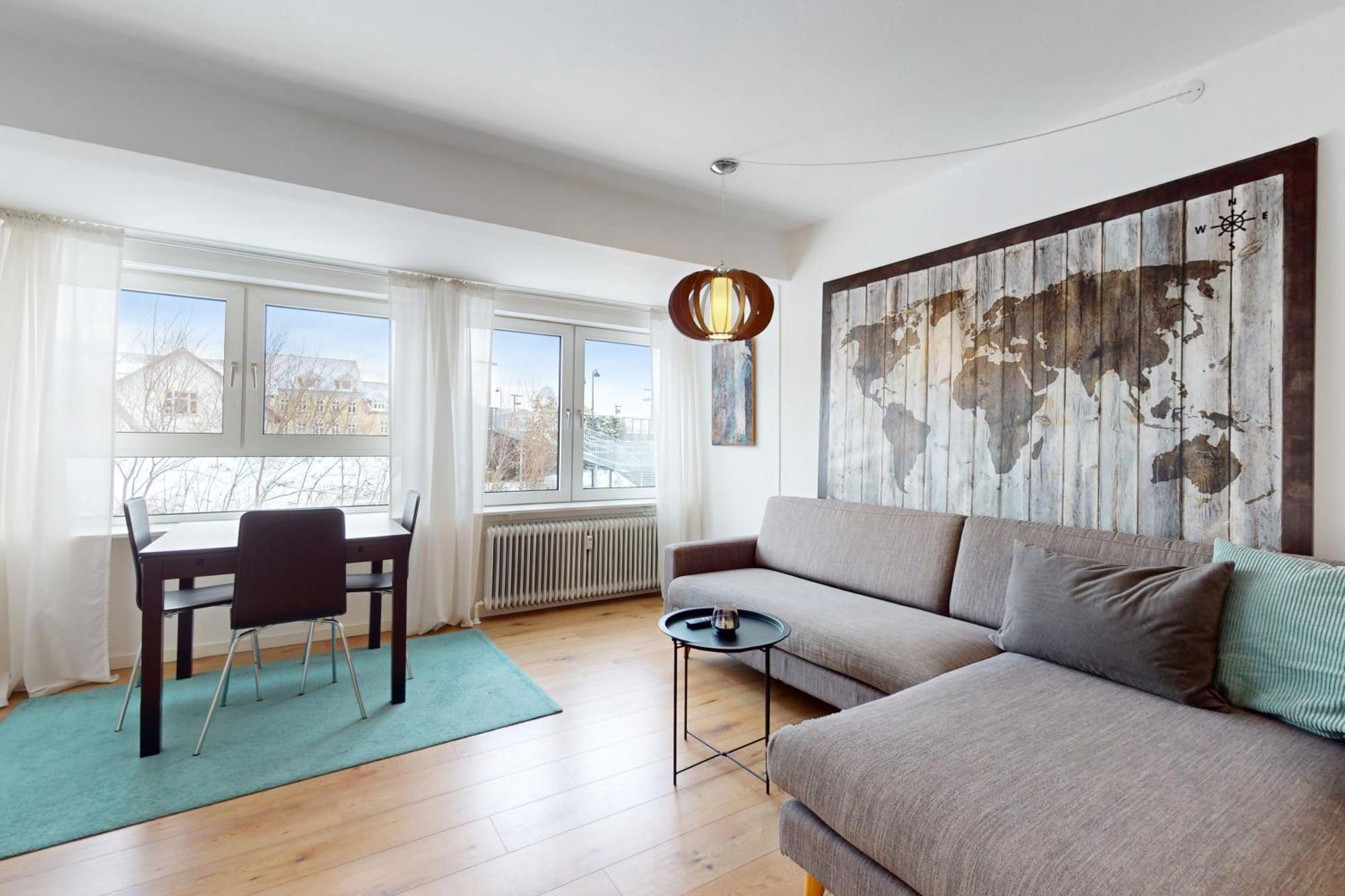 Nordic Style Apartment In Central Aalborg Exteriér fotografie